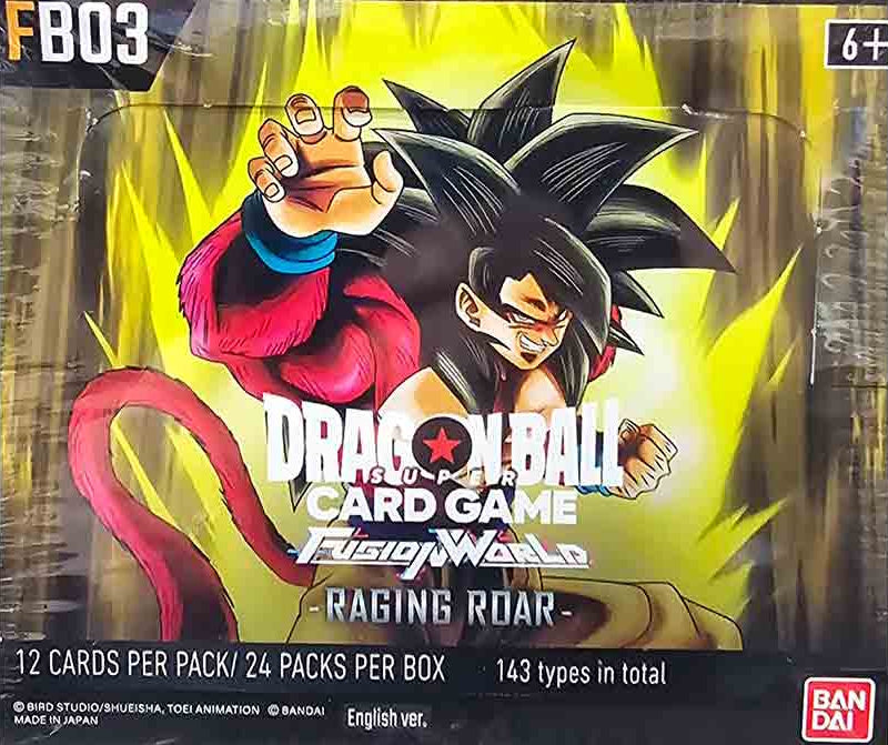 Dragon Ball Super Fusion World - Raging Roar Booster Box Dragon Ball Super Fusion World - Raging Roar Booster Box
