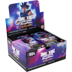 Dragon Ball Super TCG: Fusion World Ultra Limit Booster Box [FB-04] - 24 Packs Card Game Bandai Namco