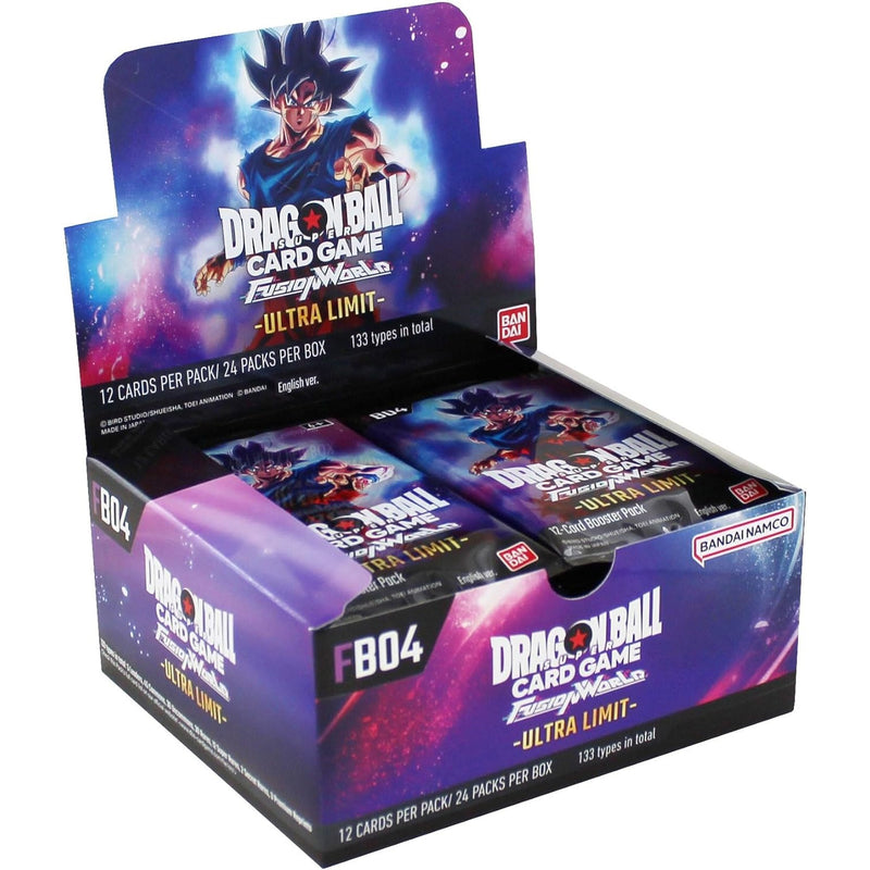 Dragon Ball Super TCG: Fusion World Ultra Limit Booster Box [FB-04] - 24 Packs Card Game Bandai Namco