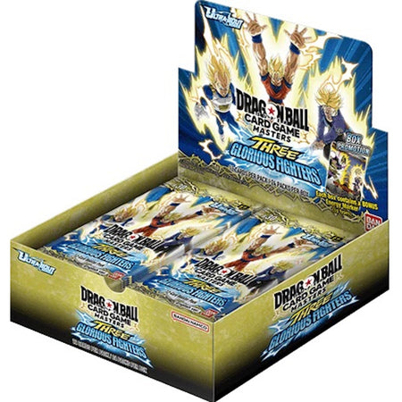 Dragon Ball Super TCG: Masters Ultra Bout Set - Three Glorious Fighters Booster Box [B30] - 24 Packs Card Game Bandai Namco