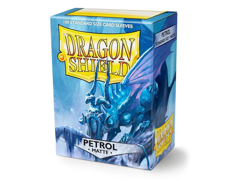 Dragon Shield Sleeves: Matte Petrol - 100 Standard Size Sleeves Card Game Dragon Shield   