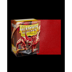 Dragon Shield Sleeves: Matte Ruby - 100 Standard Size Sleeve Card Game Dragon Shield   