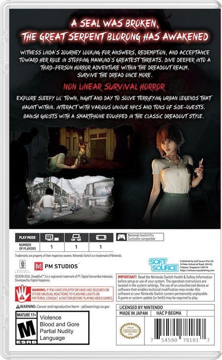 Dreadout 2 [Nintendo Switch] Nintendo Switch Video Game Soft Source