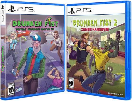 Drunken Fist DUAL PACK [PlayStation 5] PlayStation 5 Video Game EastAsiaSoft