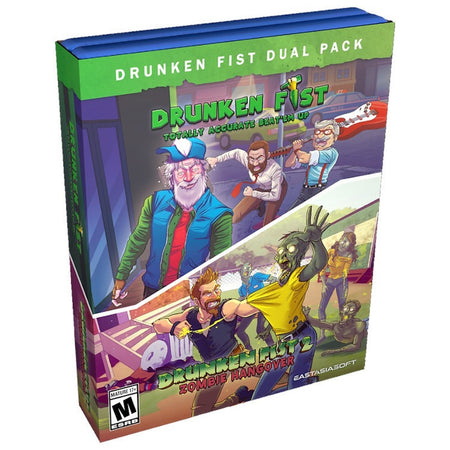 Drunken Fist DUAL PACK [PlayStation 5] PlayStation 5 Video Game EastAsiaSoft
