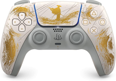 DualSense Wireless Controller – Ghost of Yōtei Gold Limited Edition [PlayStation 5 Accessory] PlayStation 5 Accessory Sony