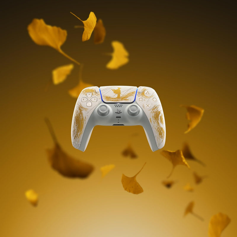DualSense Wireless Controller – Ghost of Yōtei Gold Limited Edition [PlayStation 5 Accessory] PlayStation 5 Accessory Sony