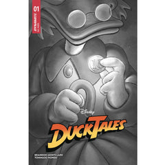Ducktales: #1 [Quah - 1:25 CVR P Black & White] Comics Dynamite Entertainment