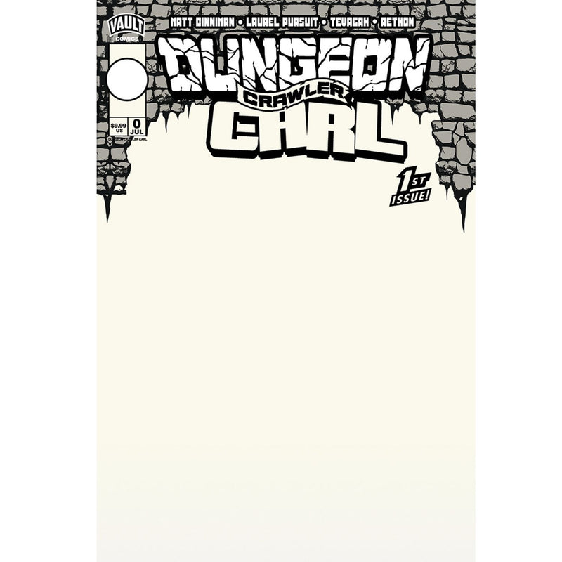 Dungeon Crawler Carl Special Edition: #0 [Blank CVR E] 2026 Comics Vault Comics