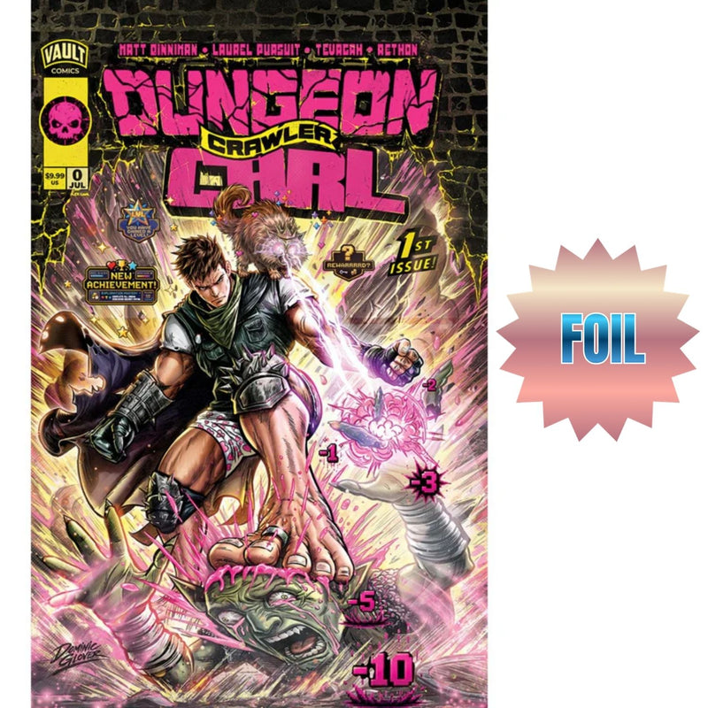 Dungeon Crawler Carl: #0 [Dominic Glover Shopville Exclusive Foil & Trade CVRS] 2026 Comics Vault Comics