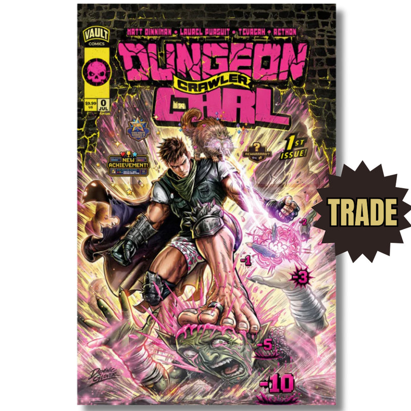 Dungeon Crawler Carl: #0 [Dominic Glover Shopville Exclusive Trade CVR] 2026 Comics Vault Comics