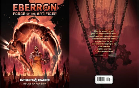 Dungeons & Dragons RPG: Eberron Forge of the Artificer - Alternative Cover [Hardcover] Book Wizards of the Coast