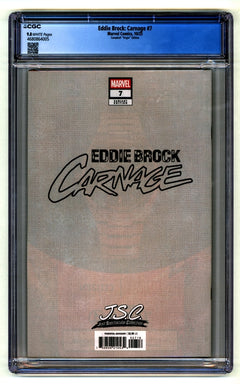 Eddie Brock Carnage: #7 [Campbell CGC 9.8 - 1:100] 2025 Comics Marvel Comics