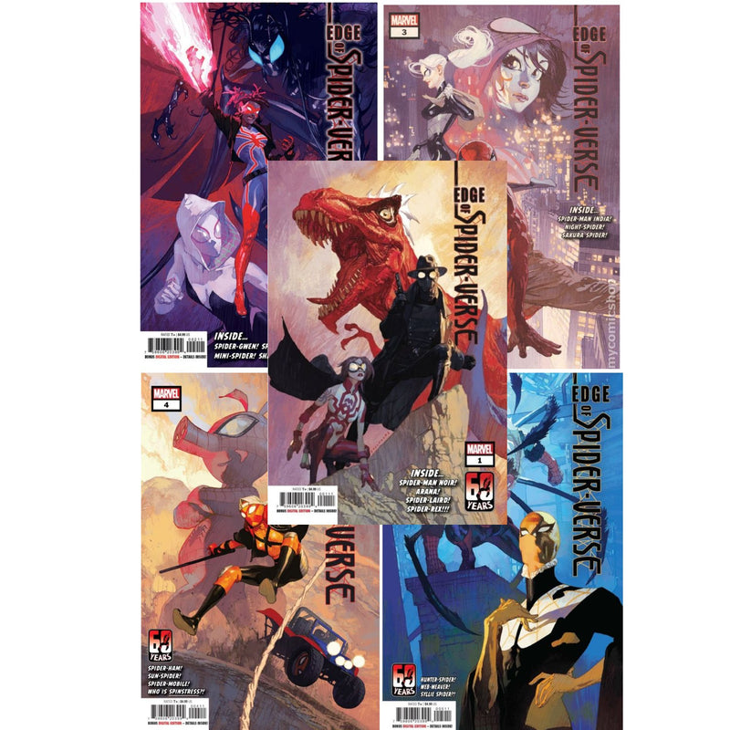Edge Of Spider-Verse: #1-5 [Josemaria Casanovas CVR A Set] 2022 Shopville