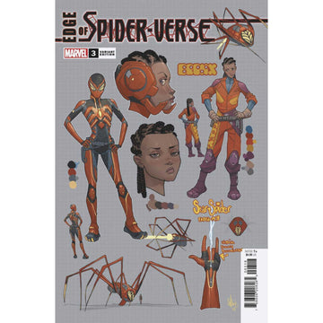 Edge of Spider-Verse: #3 [Pete Woods CVR G Design - 1:10] 2024 Comics Marvel Comics