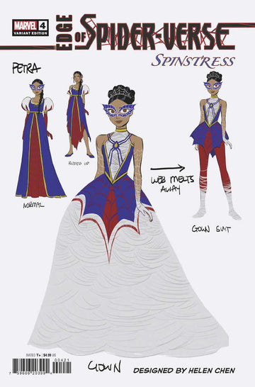 Edge Of Spider-Verse: #4 [Helen Chen CVR B - 1:10] 2022 Comics Marvel Comics