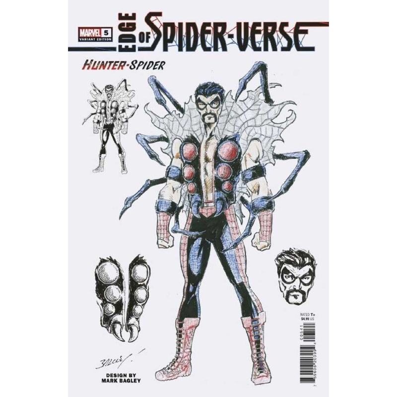 Edge of Spider-Verse: #5 [Mark Bagley CVR D Design - 1:10] 2022 Comics Marvel Comics