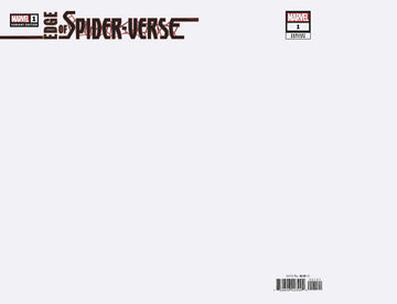 Edge of Spider-Verse: #1 [Blank CVR B] 2022 Comics Marvel Comics