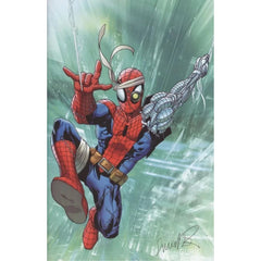 Edge of Spider-Verse: #2 [Salvador Larroca Virgin CVR H - 1:50] 2024 Comics Marvel Comics