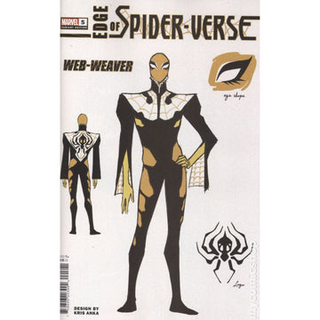 Edge of Spider-Verse: #5 [Kris Anka Design R1 - 1:10] 2022 Comics Marvel Comics