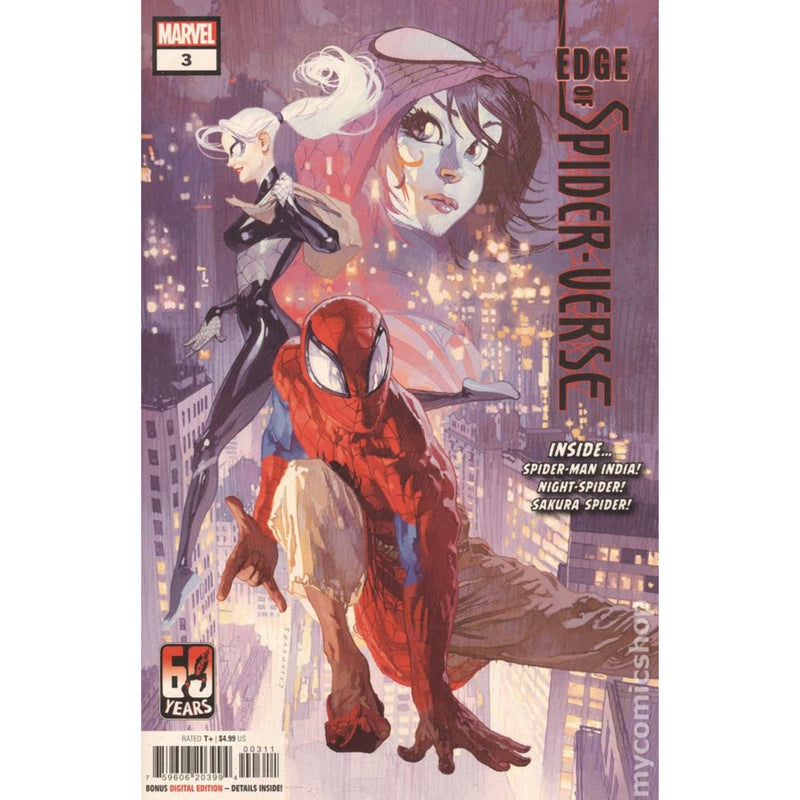 Edge of Spider-verse: #3 [Josemaria Casanovas CVR A] 2022 Comics Marvel Comics