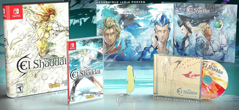 El Shaddai: Ascension of the Metatron HD Remaster Deluxe Edition - Limited Run Games #226 [Nintendo Switch] Nintendo Switch Video Game Limited Run Games
