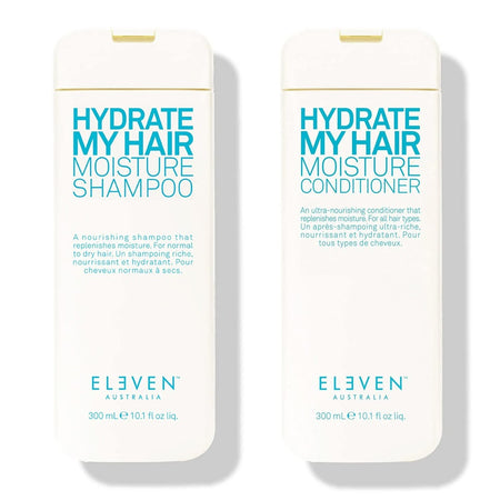 Eleven Australia: Hydrate My Hair Moisture Shampoo & Conditioner Set - 300ml [Beauty] Beauty Eleven Australia   