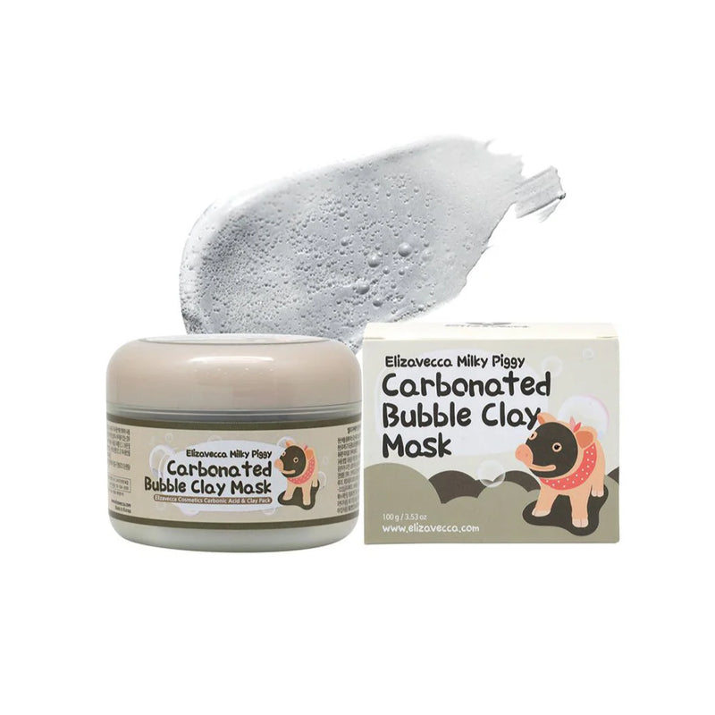 Elizavecca Milky Piggy Carbonated Bubble Clay Mask - 3.53oz/100ml [Beauty] Skincare Elizavecca