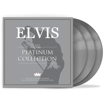 Elvis Presley: Platinum Collection - Silver Vinyl Edition - 3LP [Audio CD] Music (CD) Not Now Music