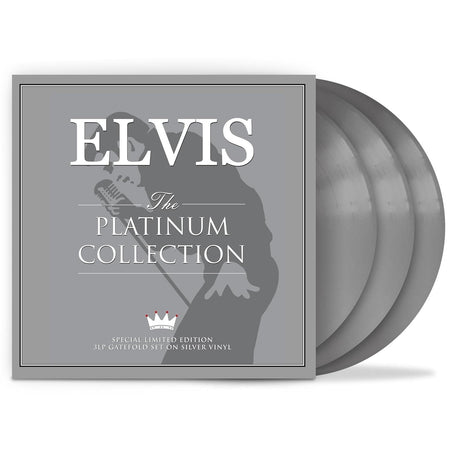 Elvis Presley: Platinum Collection - Silver Vinyl Edition - 3LP [Audio CD] Music (CD) Not Now Music