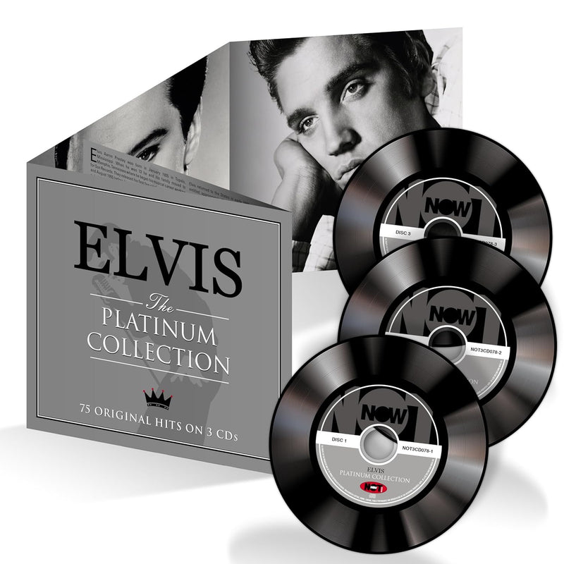 Elvis: The Platinum Collection - 3CD Set [Audio CD] Audio CD/Vinyl Not Now Music