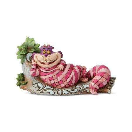 Enesco Disney Traditions: Alice in Wonderland - Cheshire Cat on Tree Collectible Enesco