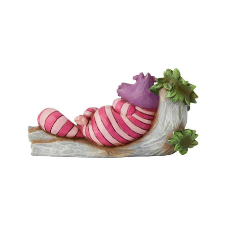 Enesco Disney Traditions: Alice in Wonderland - Cheshire Cat on Tree Collectible Enesco
