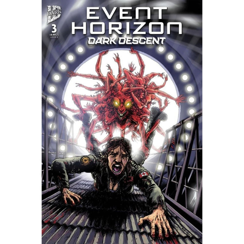 Event Horizon Dark Descent: #3 [Chris Burnham CVR B] 2025 Comics IDW Publishing