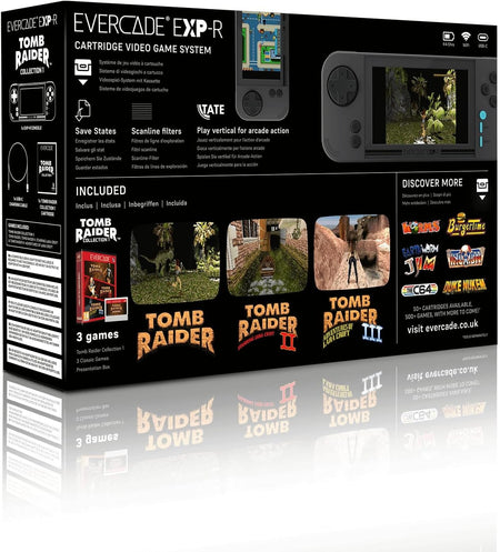 Evercade EXP-R - Tomb Raider Collection 1 Retro Gaming Evercade