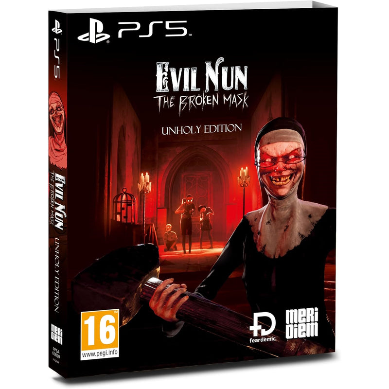 Evil Nun The Broken Mask - Unholy Edition [PlayStation 5] PlayStation 5 Video Game Meridiem Games   