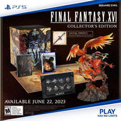 Final Fantasy XVI - Collector's Edition [PlayStation 5] PlayStation 5 Video Game Square Enix   