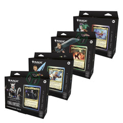 Magic: The Gathering MTG TCG: Final Fantasy Commander Decks - Set of 4 Card Game Wizards of the Coast