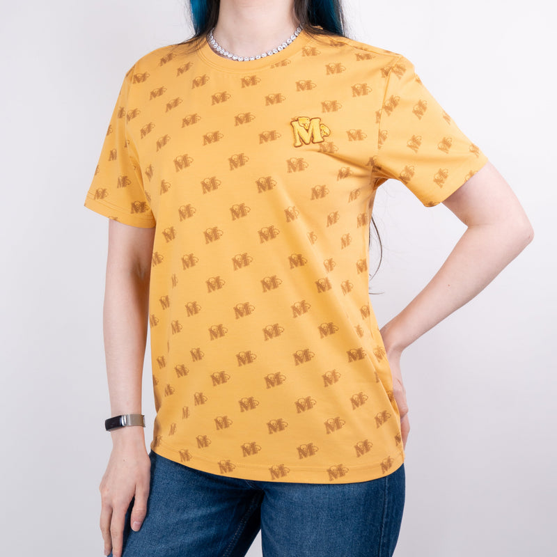Giordano X Milk Mocha Bear: Monogram (Brown) T-Shirts Milk Mocha Bear