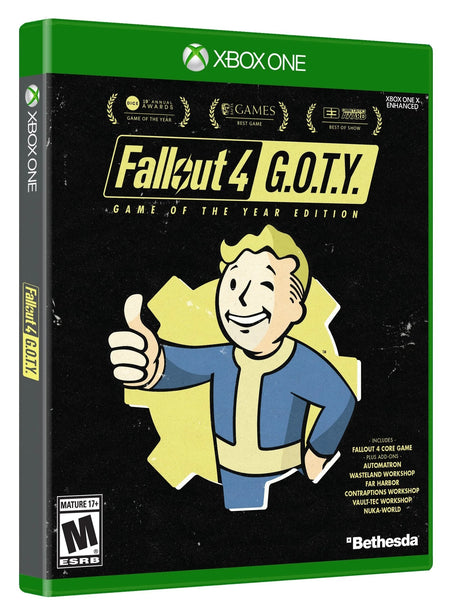 Fallout 4: Game of the Year Edition [Xbox One & Xbox Series X] Xbox One / Xbox Series X Video Game Bethesda