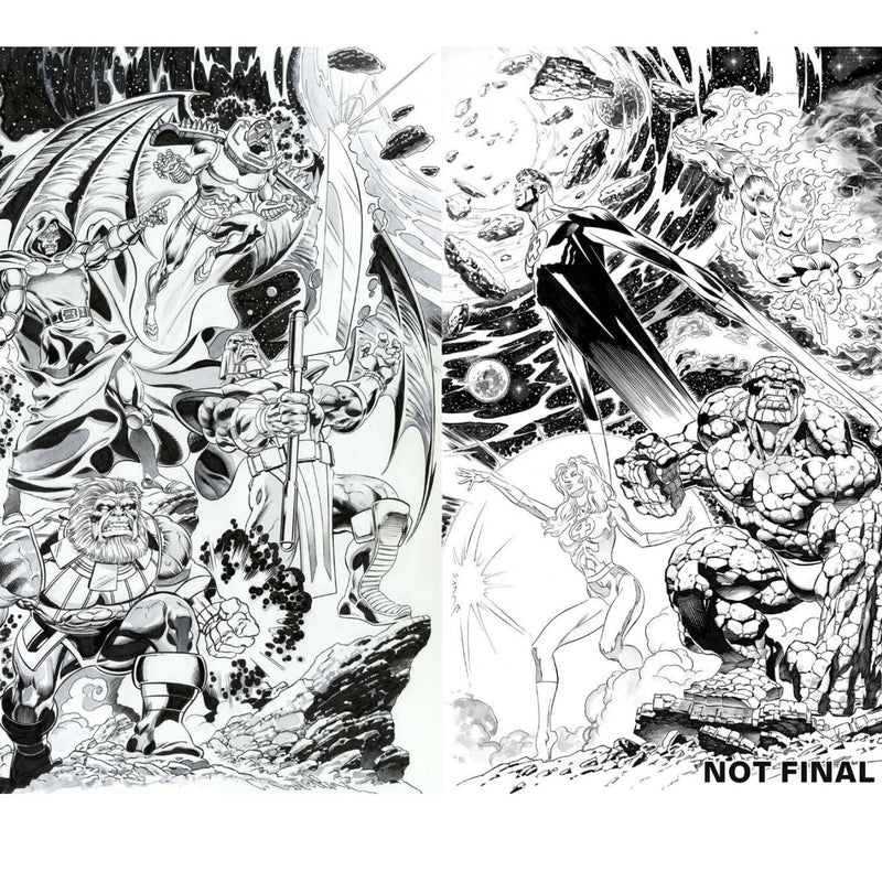 Fantastic Four: #1 [Claudio Castellini CVR L - 1:25] 2025 Comics Marvel Comics