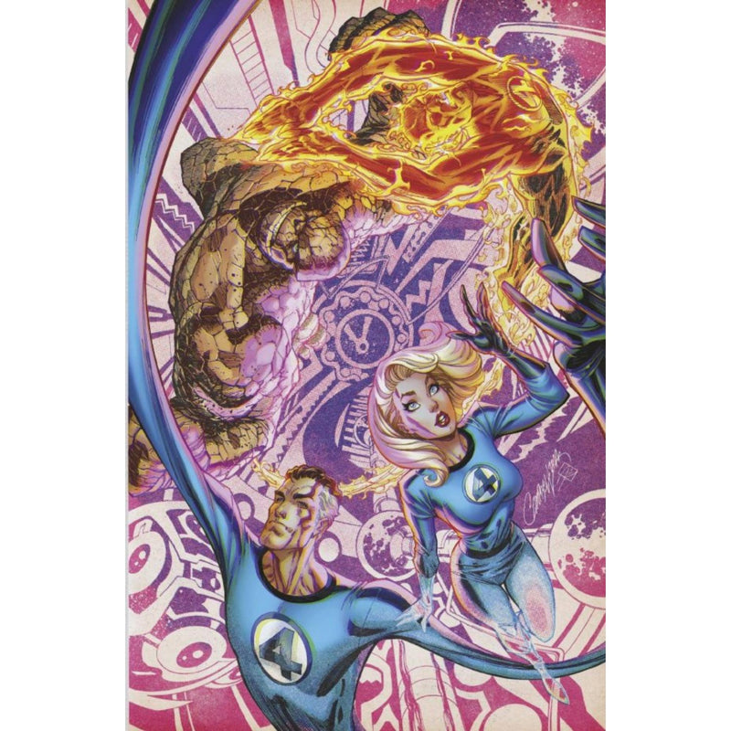 Fantastic Four: #1 [J Scott Campbell Virgin - 1:100] 2022 Comics Marvel Comics