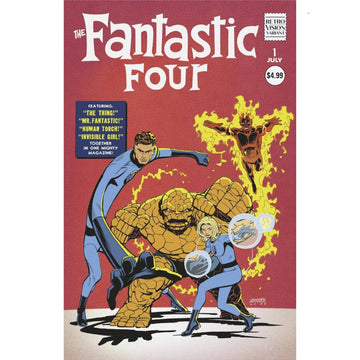 Fantastic Four: #1 [Leonardo Romero Retrovision] 2025 Comics Marvel Comics