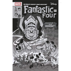 Fantastic Four: #1 [Lorenzo Pastrovicchio Black and White - 1:100] 2025 Comics Marvel Comics