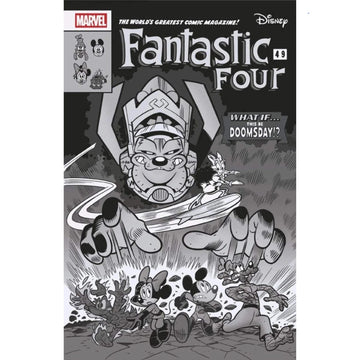 Fantastic Four: #1 [Lorenzo Pastrovicchio Black and White - 1:100] 2025 Comics Marvel Comics