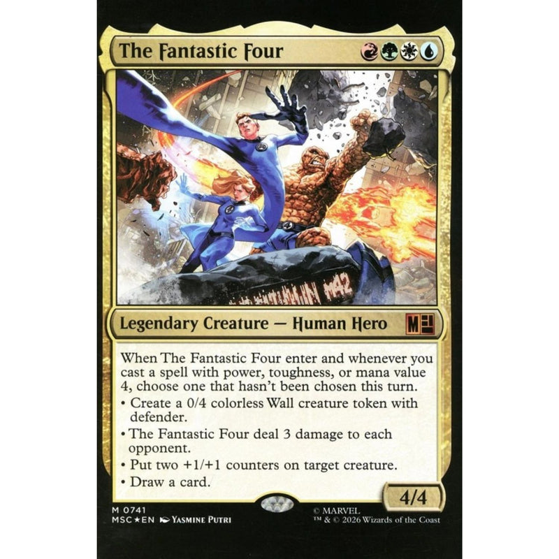 Fantastic Four: #12 [Classified MTG CVR C] 2025