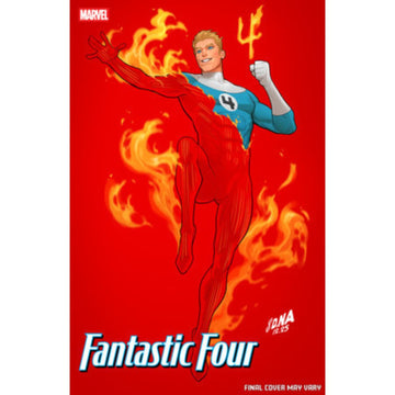Fantastic Four: #8 [David Nakayama Color Block Red CVR C] 2025 Comics Marvel Comics