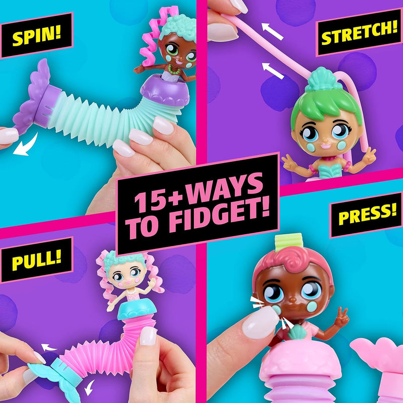 Fashion Fidgets Fantasy Series - Mermaids - 1 Random Figure Toys & Games WowWee