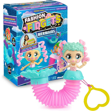 Fashion Fidgets Fantasy Series - Mermaids - 1 Random Figure Toys & Games WowWee