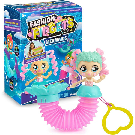 Fashion Fidgets Fantasy Series - Mermaids - 1 Random Figure Toys & Games WowWee